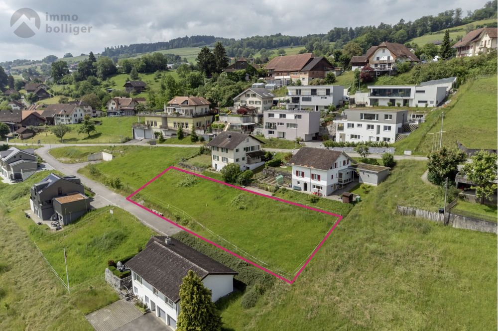 Baubewilligtes Neubauprojekt in ökologischer Holzbauweise - Aufsicht Parzelle 3