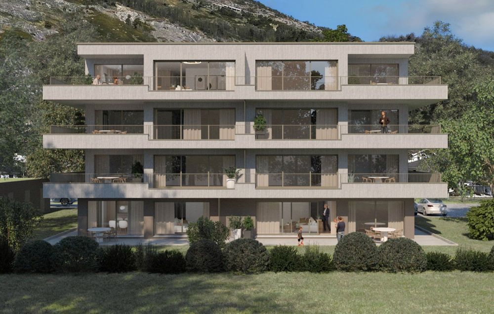 4.5-Zi-WHG - W2 im Erdgeschoss der Überbauung «Däheimu» in Niedergesteln - Bild 1