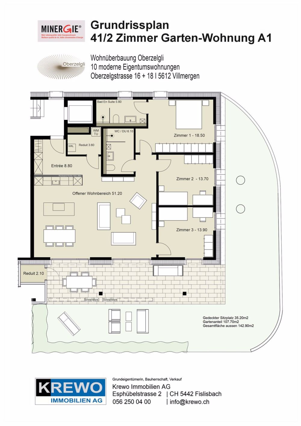 Neubau Oberzelgli - Nur noch eine Wohnung verfügbar! - Bild 13