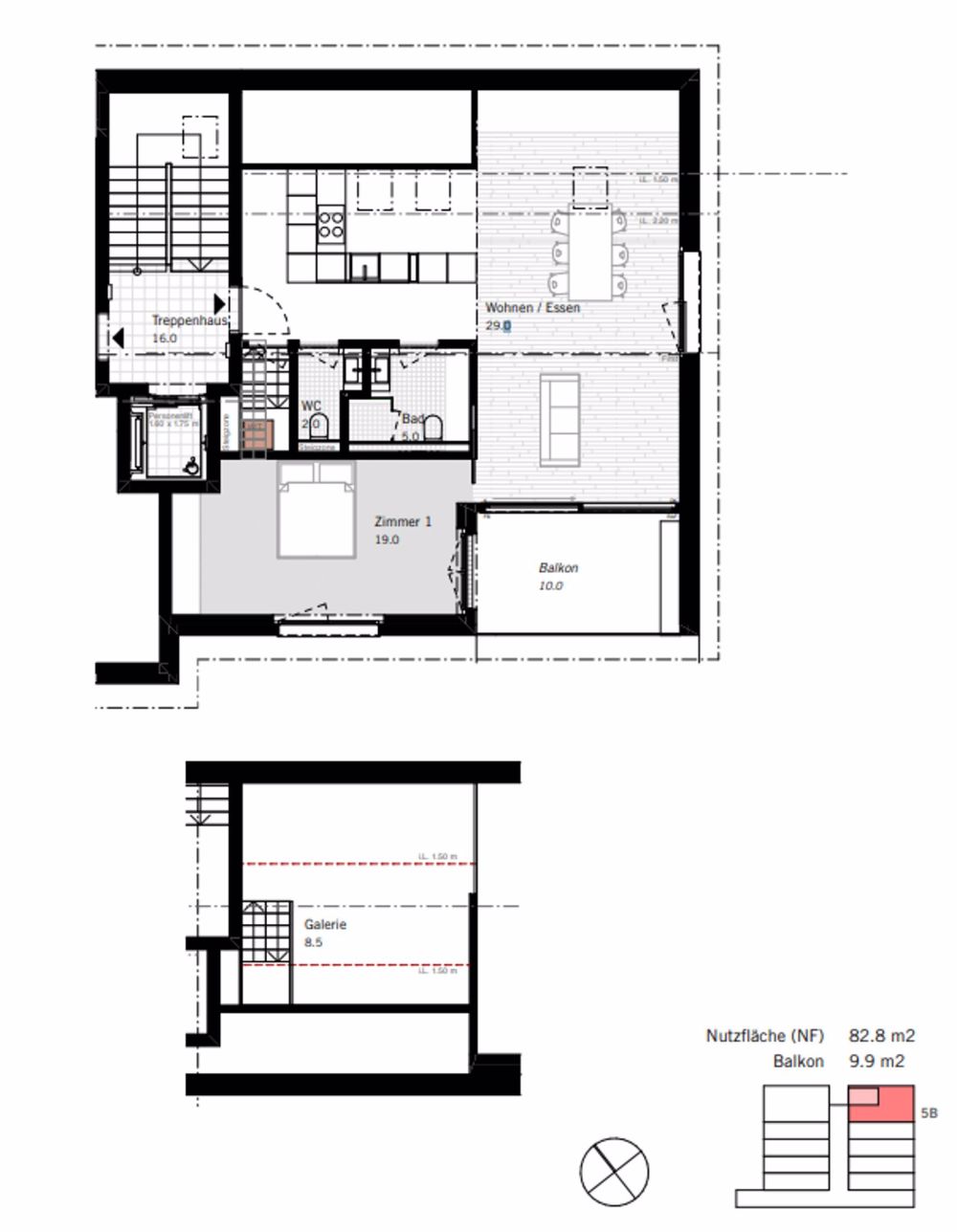 Herausragende 3-Zimmer Neubauwohnung in Bubikon - Image 8