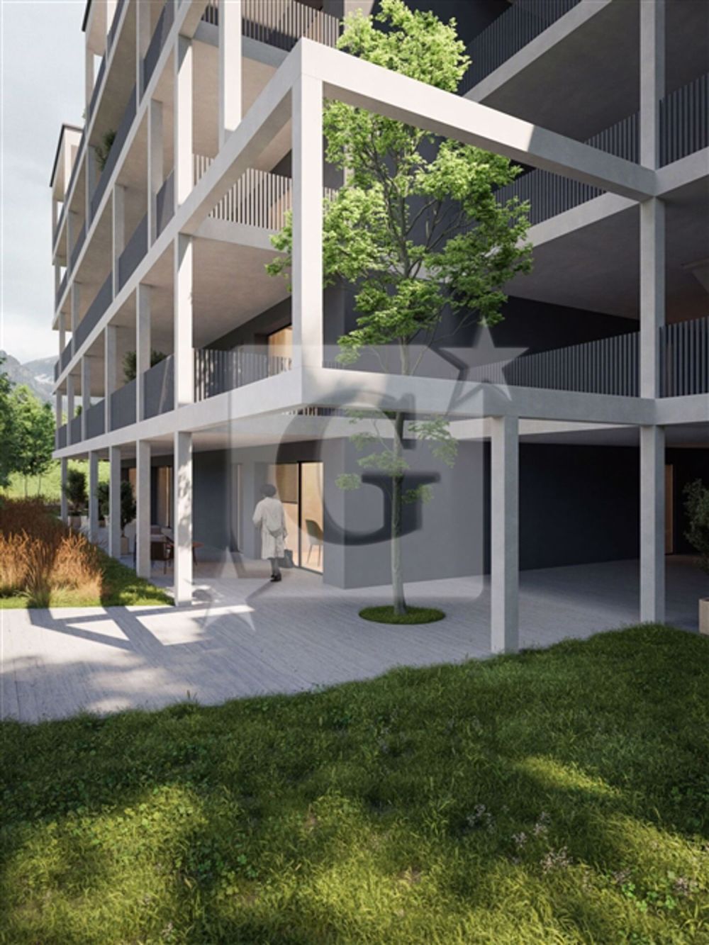 Hervorragende 3.5 Zimmerwohnung im Erdgeschoss in Aproz (Sion) - Bild 5