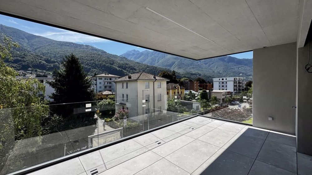 BELLINZONA - NEUE 3.5 ZIMMER WOHNUNG MIT GROSSEM BALKON ZUM VERKAUF - Bild 2