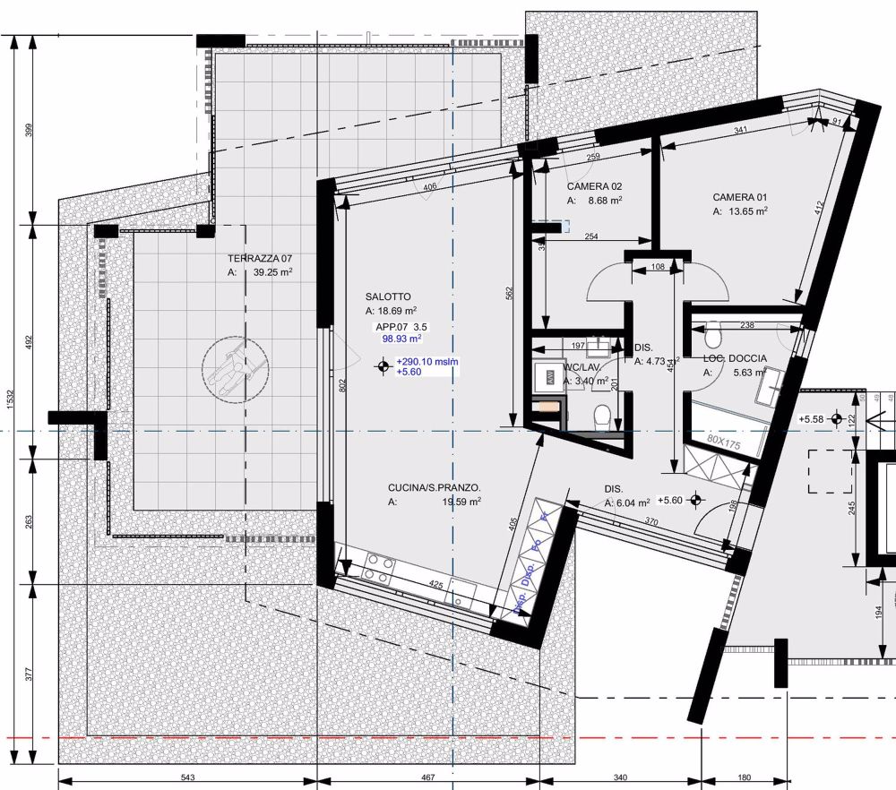 Neue Wohnung im letzten Stock mit schöner Terrasse - Bild 12