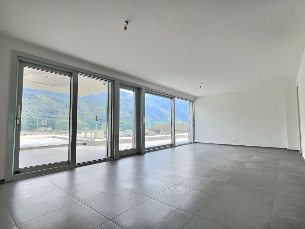 Dachgeschoss-Rooftop-Wohnung - 3,5-Zimmer-Durchgangswohnung - Attique, 3.5 pièces, 124.00 m2