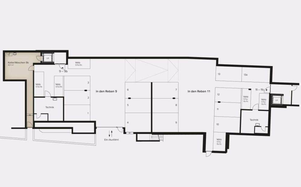 Traumhafte Fernsicht auf Alpstein mit Säntis und Churfirsten - 5.5-Zi.-Terrassenhaus - Bild 11