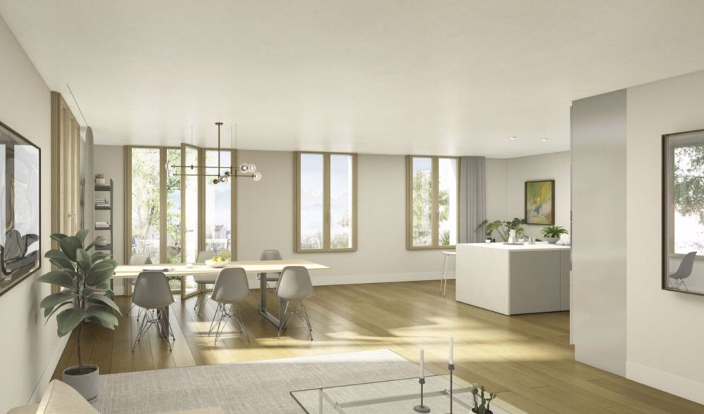 Seltenes 4,5-Zimmer-Apartment mit Garten und Terrasse im Herzen von Montreux - Bild 2