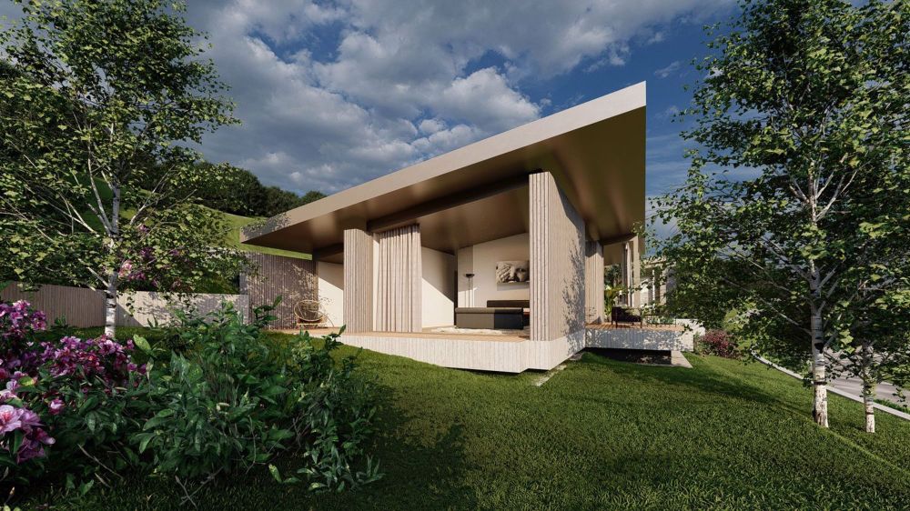 Neubauprojekt: Exklusiver Bungalow mit Alpenpanorama - Bild 5
