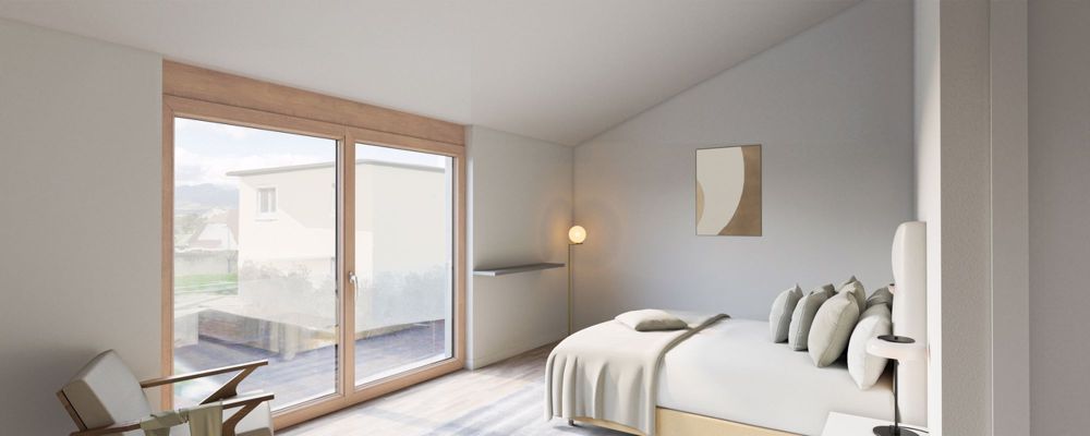 Magnifique villa contemporaine au coeur du village à proximité du lac - Villa C - Suite parentale