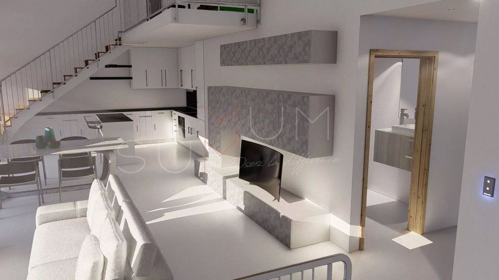 Selten - Prächtiges Dachgeschoss mit 98 m2, Wohnzimmer-Kathedrale + Terrasse - Bild 2