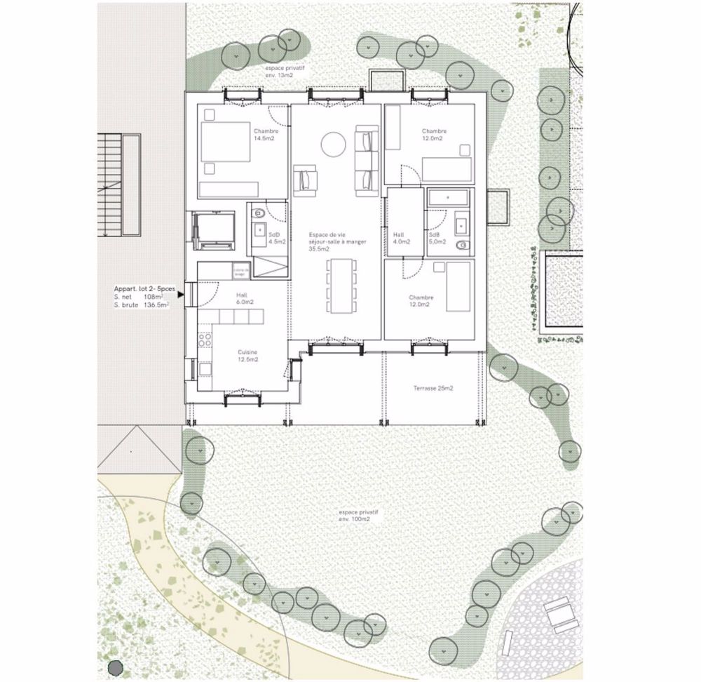 LOT 2 | OPPORTUNITÉ RARE À CÉLIGNY | SUPERBE 5 PIÈCES AVEC TERRASSE DE 26 M² - Bild 13