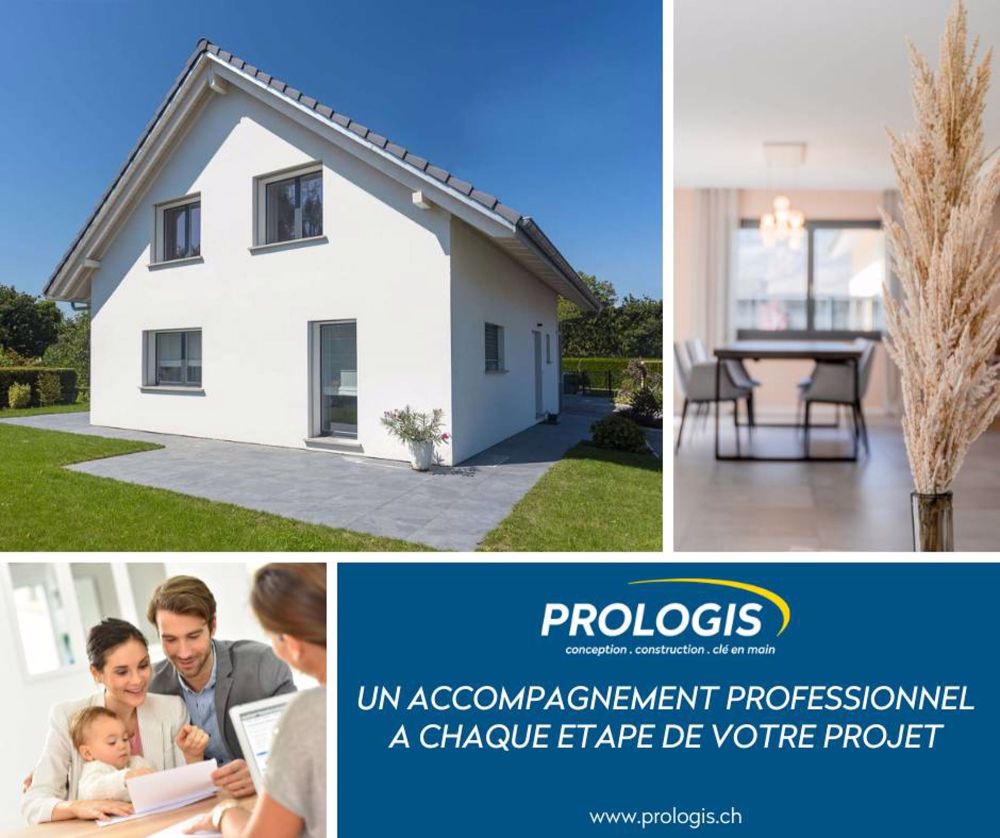 Ihre Villa zum Bau in Ollon. Werden Sie Eigentümer ab CHF 732.- pro Monat* - non-contractuel