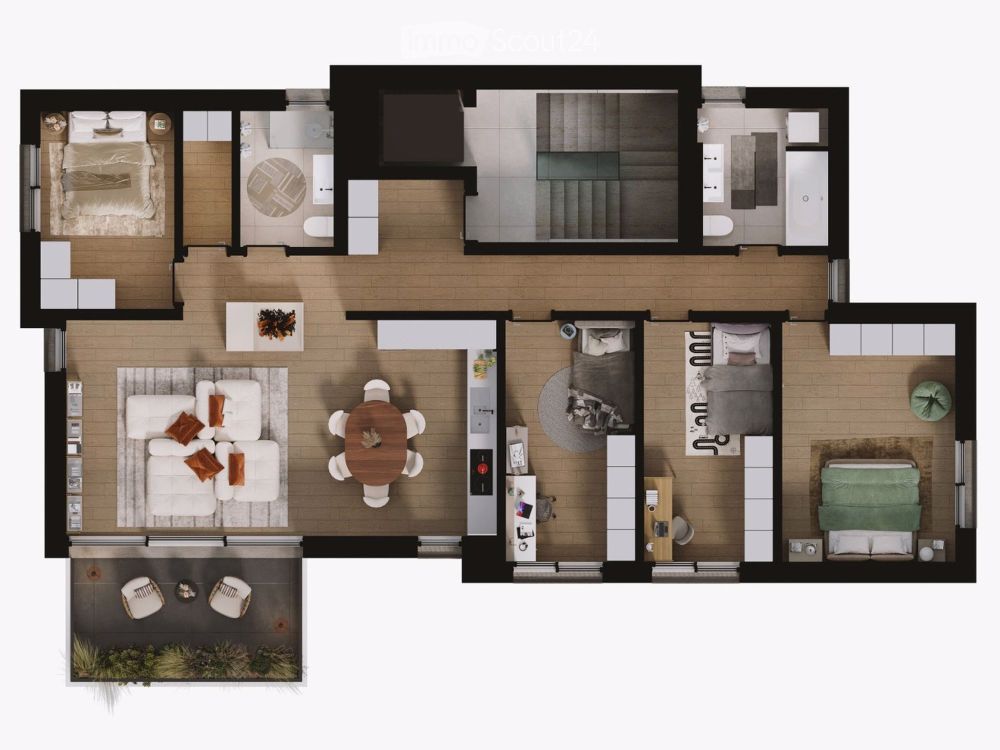 Zeitlose Eleganz trifft modernen Wohnkomfort – Eigentumswohnungen in Sursee - Bild 4