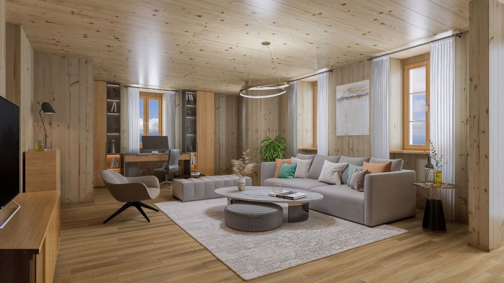 Appartements en PPE dans une ferme en cours de réhabilitation - Bild 3