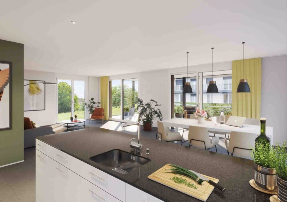 124 m² - 3.5-Zi.-Gartenwohnung mit Windschutzverglasung - Bild 3