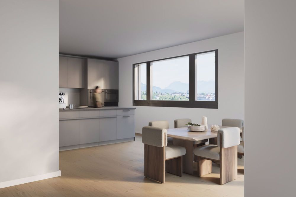 Exklusive Neubauwohnung mit wunderschöner Fernsicht - Bild 3