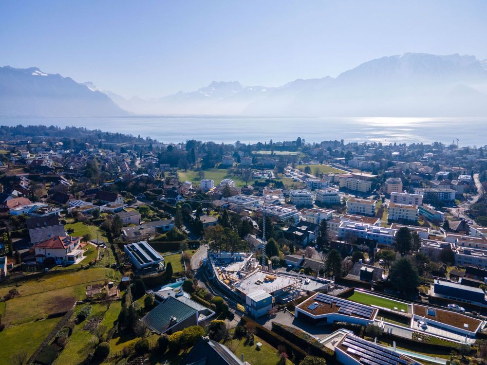 Attique neuf avec vue lac, quartier recherché, commune prestigieuse - Bild 12