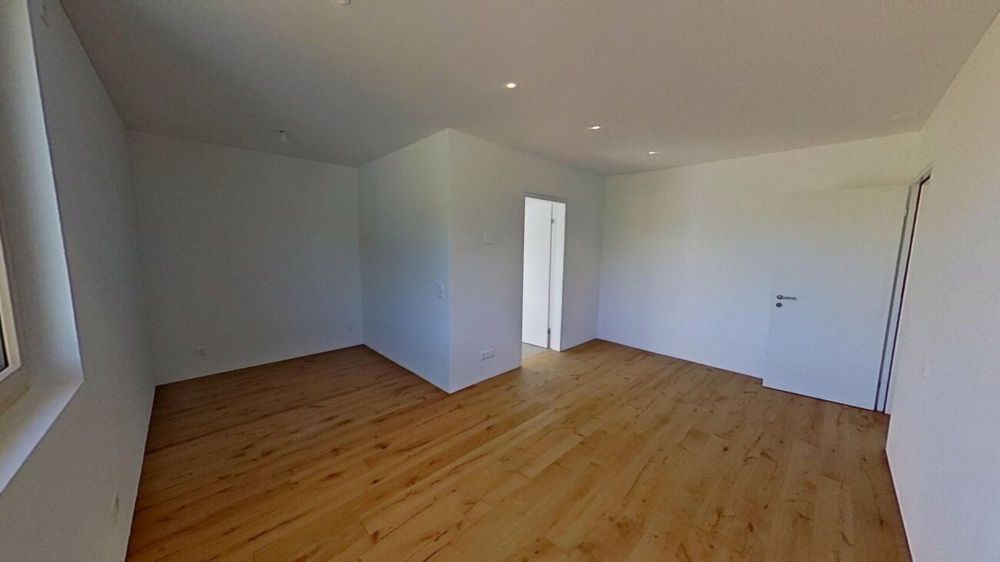 Neubauwohnung mit fantastischer Alpsteinsicht - Schlafzimmer