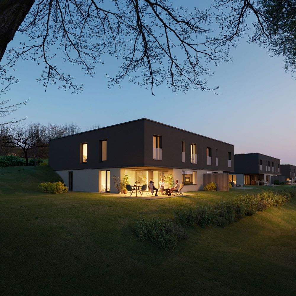 Magnifique villa individuelle avec vue dégagée sur la campagne - Jardin
