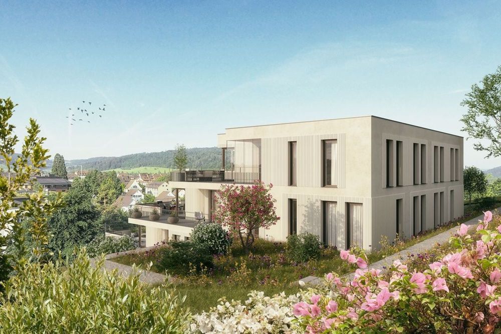 ERSTVERMIETUNG! Neubau-Mietwohnungen im Terrassenhaus in Sissach! - 400BUS_Terrassenhaus_Sissach_Aussen_2_210611_1a.jpg