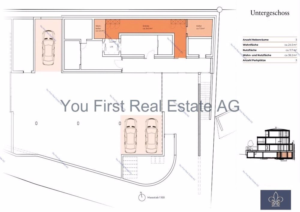 Luxuriöses Wohnen mit Seeblick in Eich – Ein Traum wird wahr! - Bild 10