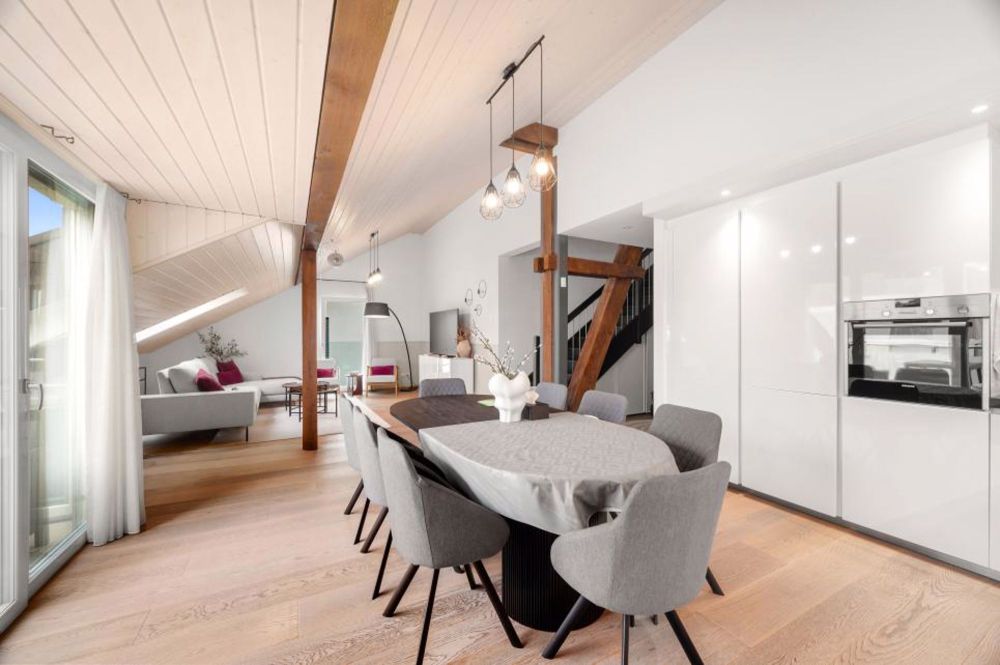 Duplex von Ausnahme gegenüber dem Moléson - 4,5 Zimmer von hohem Standard - Bild 1