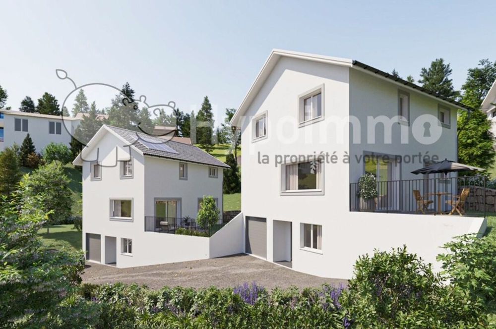 Deux nouvelles villas neuves de 5.5 pces sur les hauteurs du Locle - Bild 1