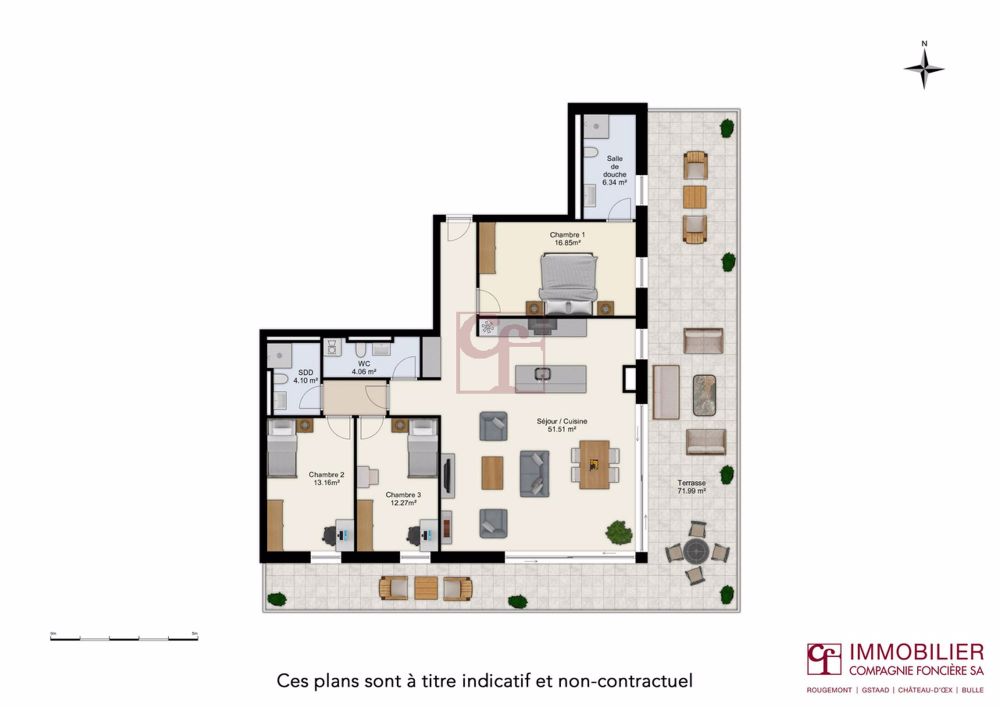 Die Residenz Les Coteaux Verts de Siviriez - Bild 13