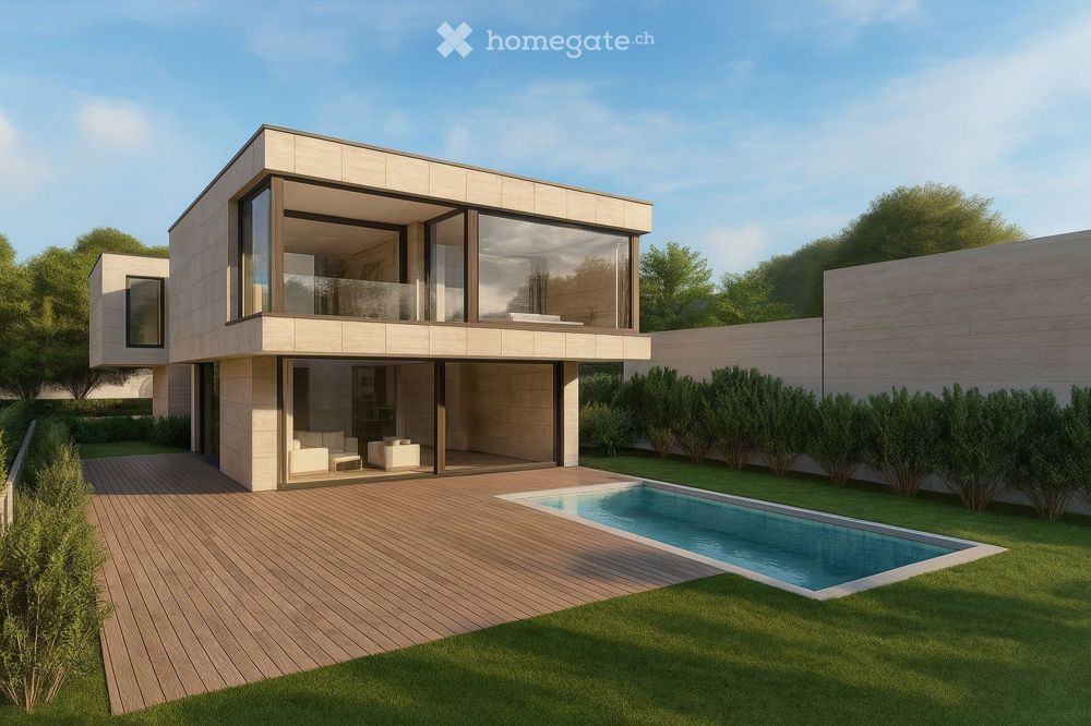 Projektankündigung: Luxuriöse Neubau-Villa mit eigener Seeparzelle in Kastanienbaum - Bild 2