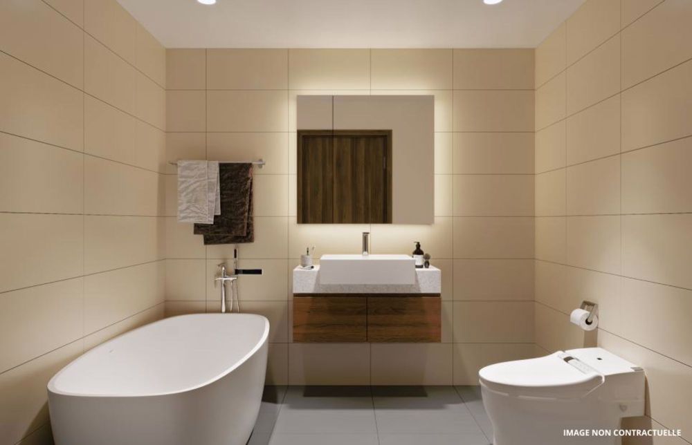BAT4 LOT 2 - EXCEPTIONNEL APPARTEMENT DE 2,5 TRAVERSANT AVEC UN JARDIN PRIVE - Bild 6