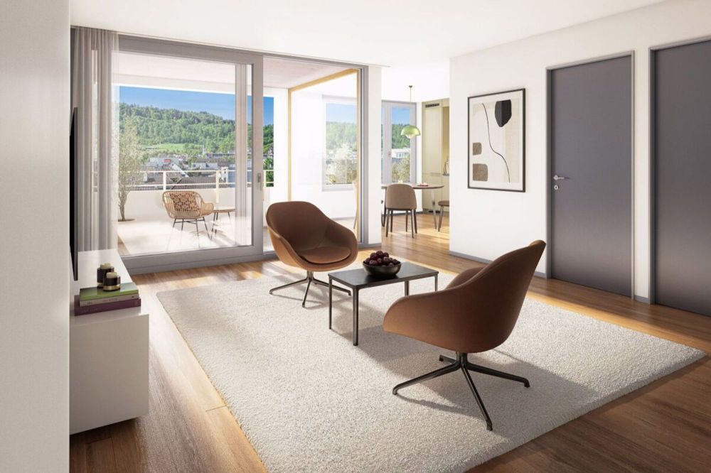 Willkommen im neuen Hotspot für urbanes Leben in Zürich-Albisrieden! - Wohnbereich