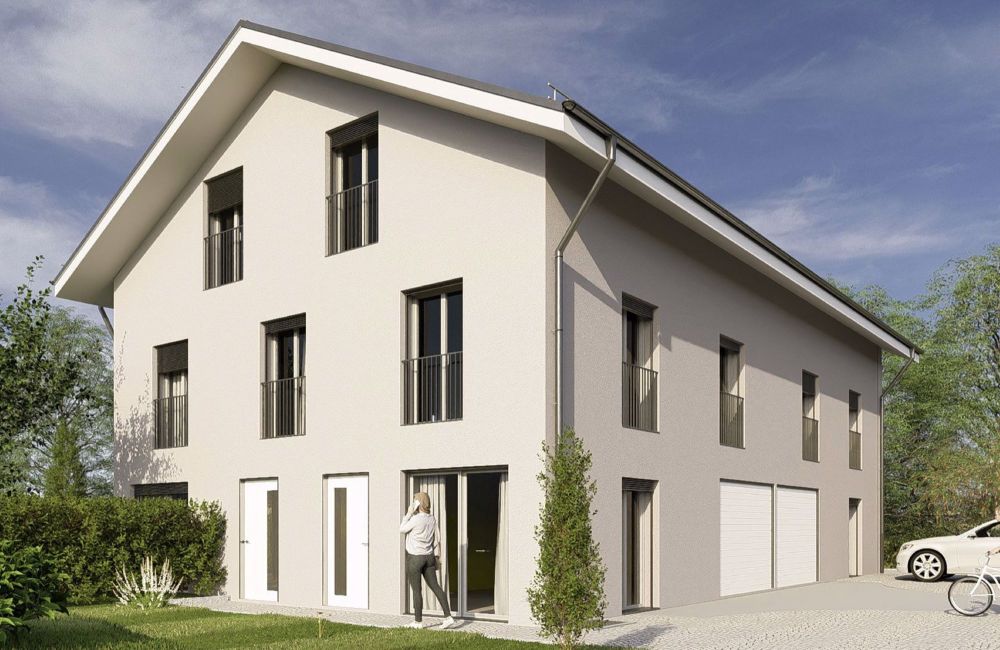 Nouveau projet de 2 villas jumelées à 10 minutes de Romont - Bild 2