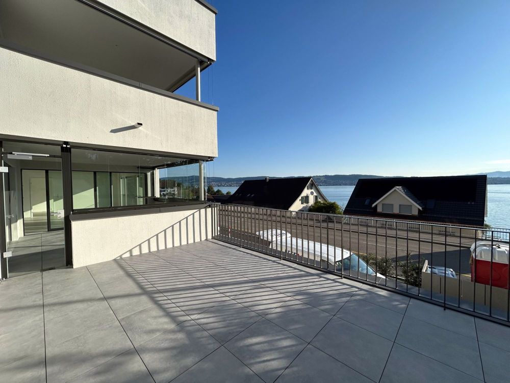 Neubau: exklusive 3.5-Zimmer-Wohnung mit Seesicht in Richterswil - Bild 1