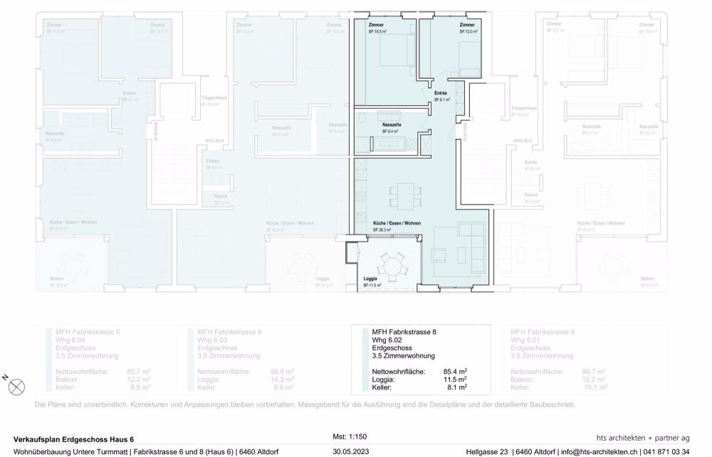 Schöne 3.5-Zimmer-Erdgeschosswohnung - 6.02 - Bild 5