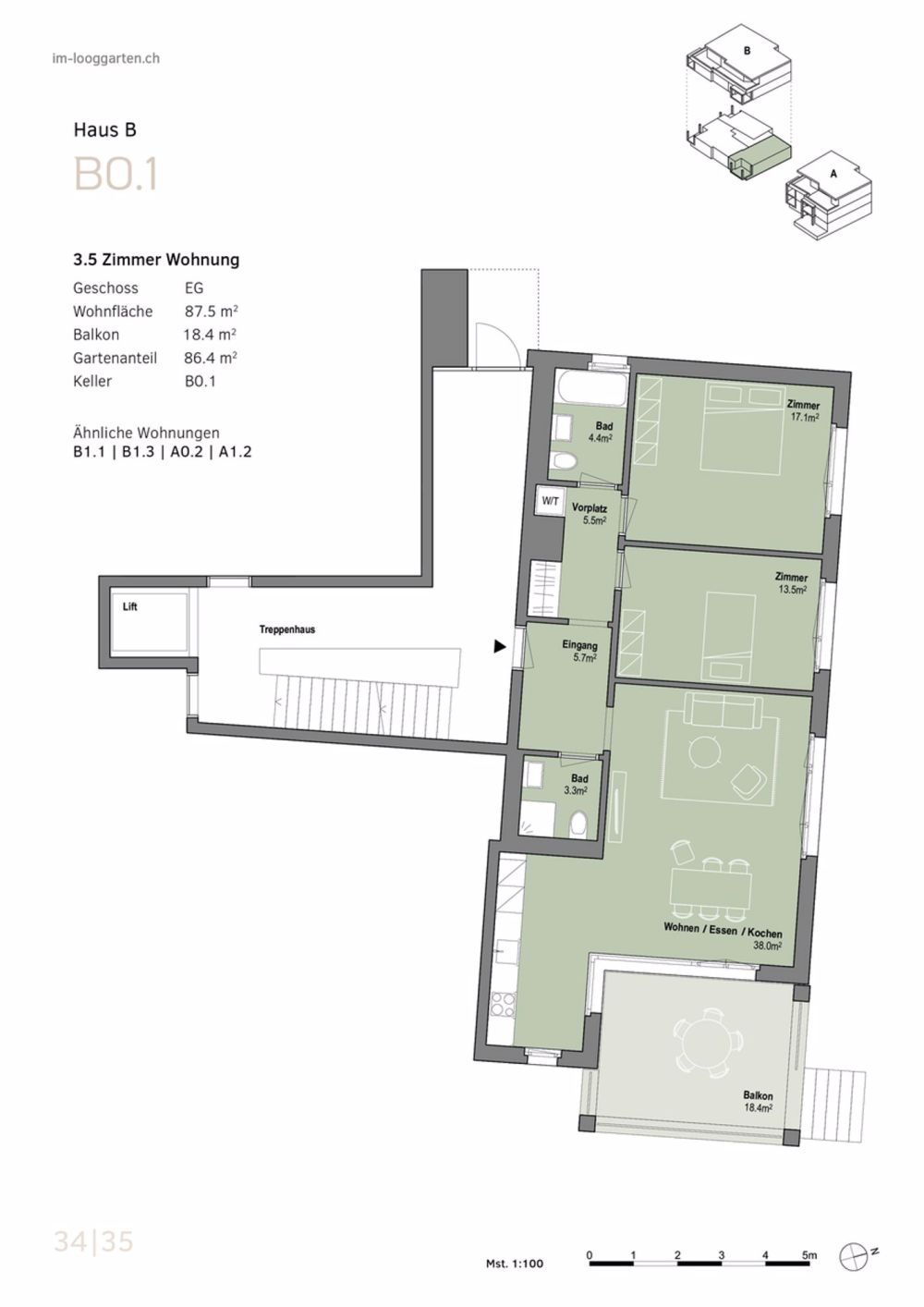 Schöner wohnen in Münchenstein. Nachhaltig und energieeffizient - Bild 4