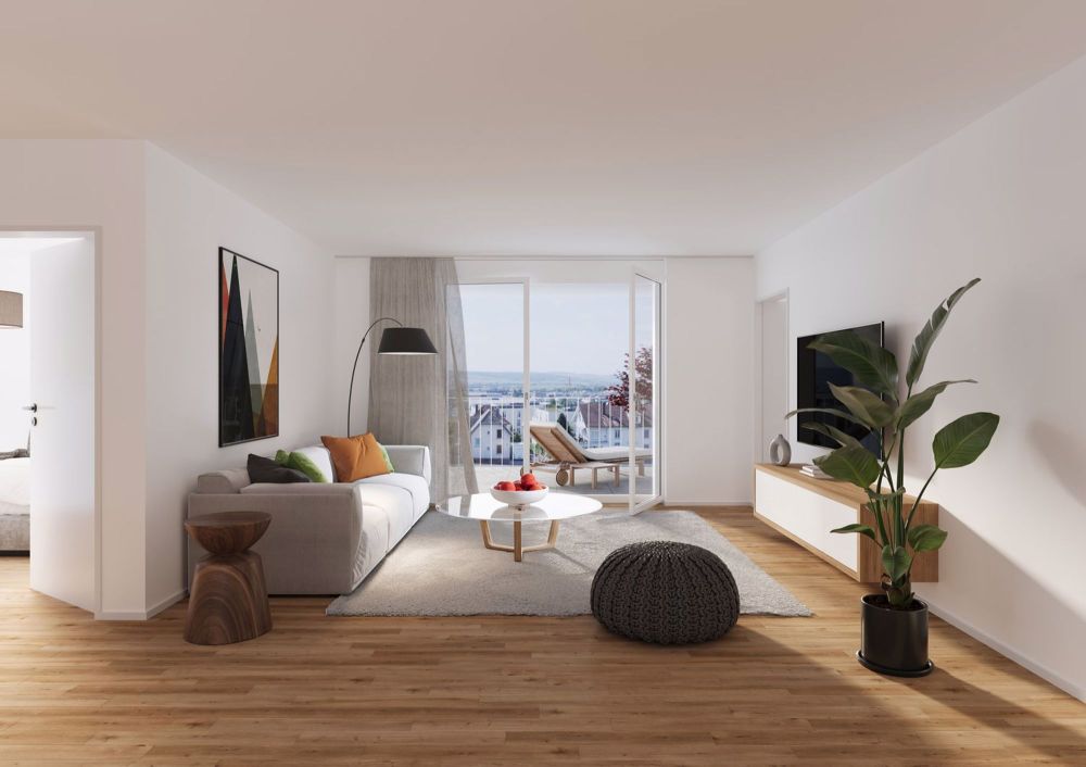 Erstvermietung – 3.5-Zimmerwohnung – Neubauprojekt HASENMATT - Bild 2