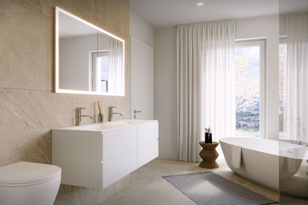 «La Vina» Buchs ZH - Modernes Wohnen mit Aussicht - Badezimmer