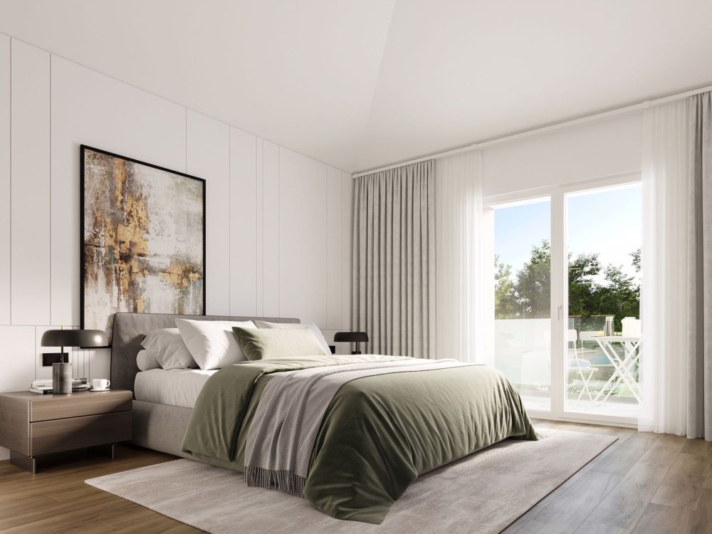Les Vergers de Crans Villa B - Chambre à coucher