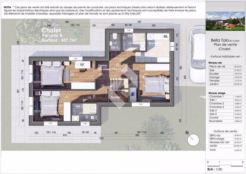 La Bella Tola - schönes Chalet auf einem abgelegenen Grundstück - Bild 5