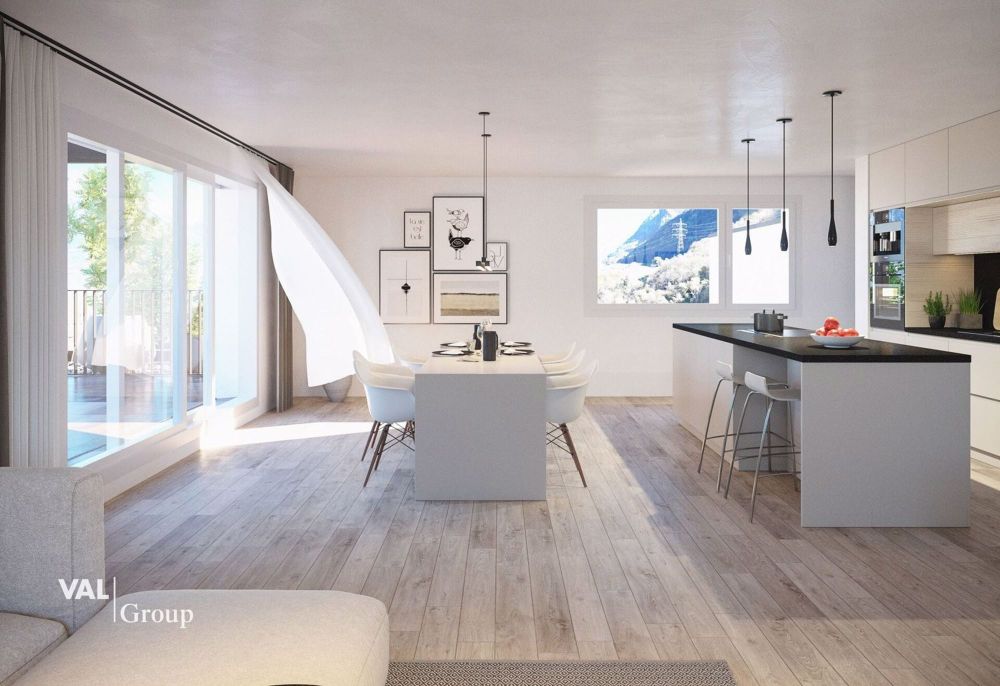 3 ½ Zimmer-Wohnung in Chalais kaufen - Bild 5
