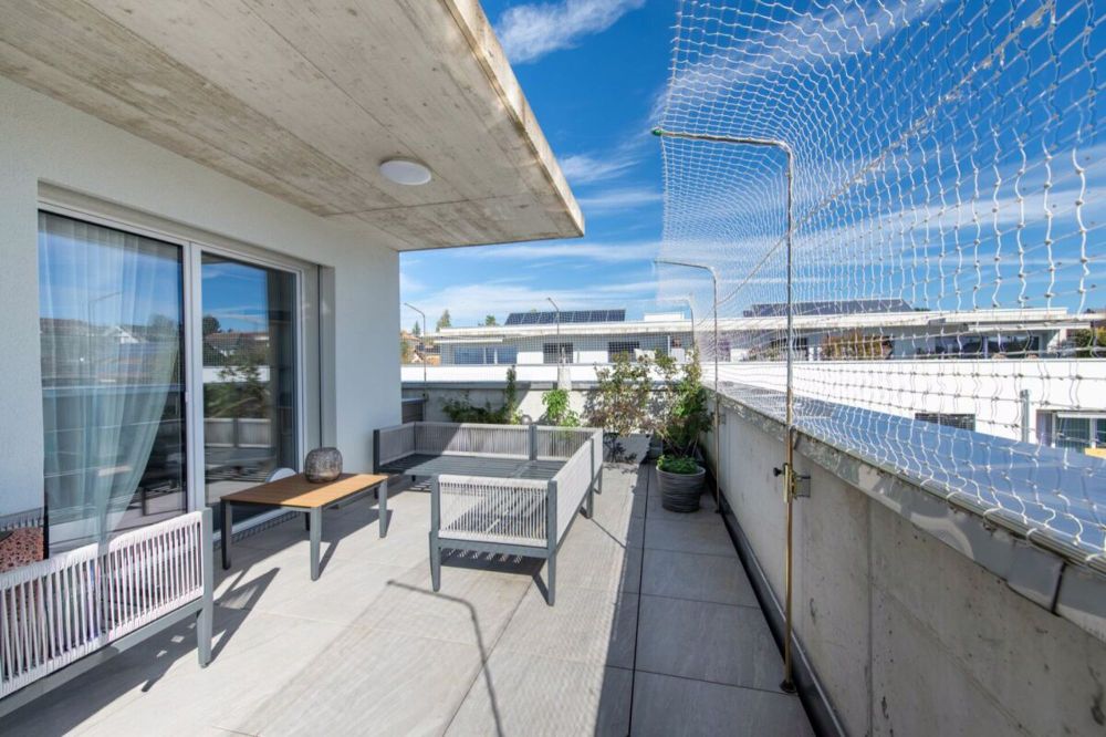 Licht, Raum, Weitblick - moderne 4.5-Zimmer-Attikawohnung mit Jurablick - Bild 13