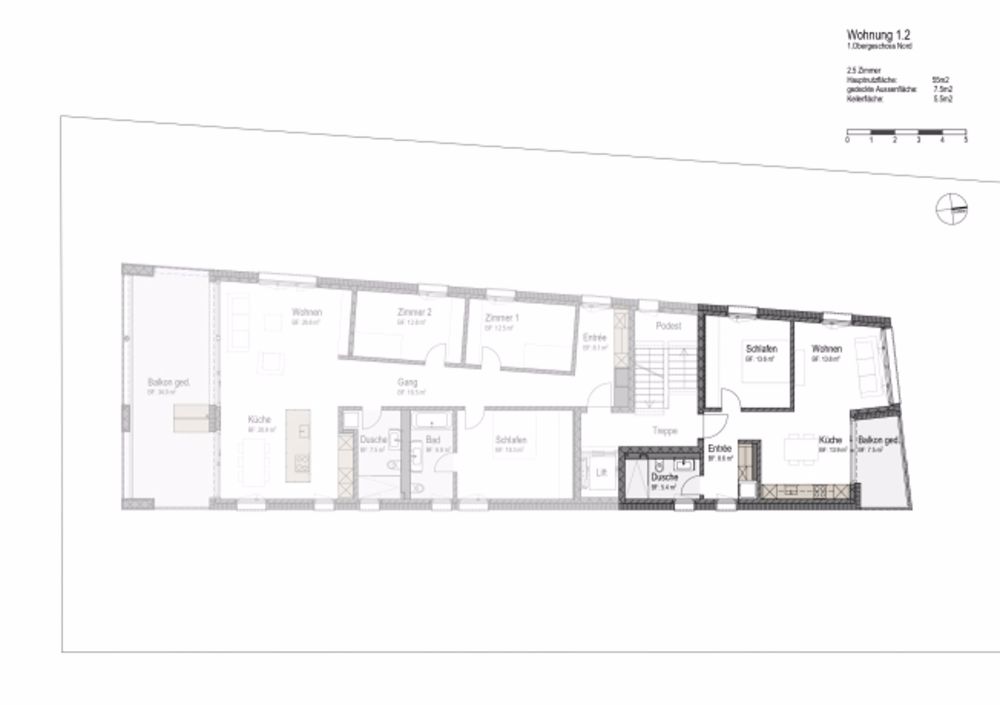 Moderne 2.5-Zimmer Neubauwohnung in Weinfelden - Bild 7
