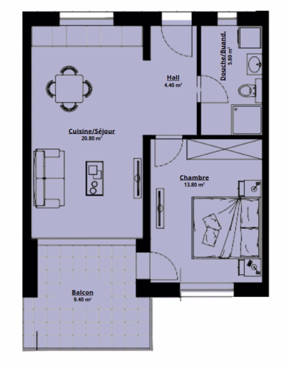 Zweieinhalb-Zimmer-Wohnung - Bild 7
