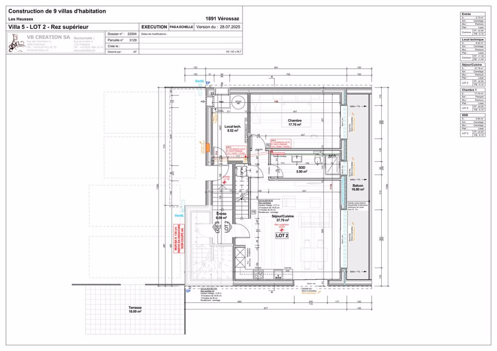 Prächtige 3,5-Zimmer-Wohnung in Vérossaz - Bild 8