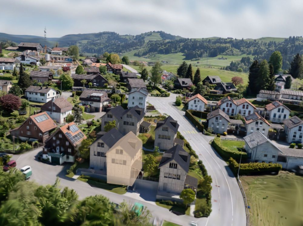 NEUBAU: Grosszügige DHH im Neubauquartier «Bächli» Teufen (Haus B) - Bild 1