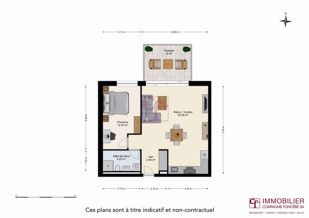Die Residenz Les Coteaux Verts de Siviriez - Bild 13