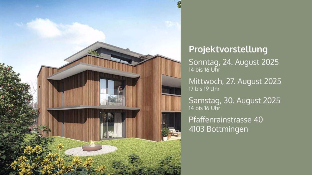 Exclusives Gartenparadies in Bottmingen - 5,5-Zimmer-Wohnung mit allem Komfort! - Bild 1