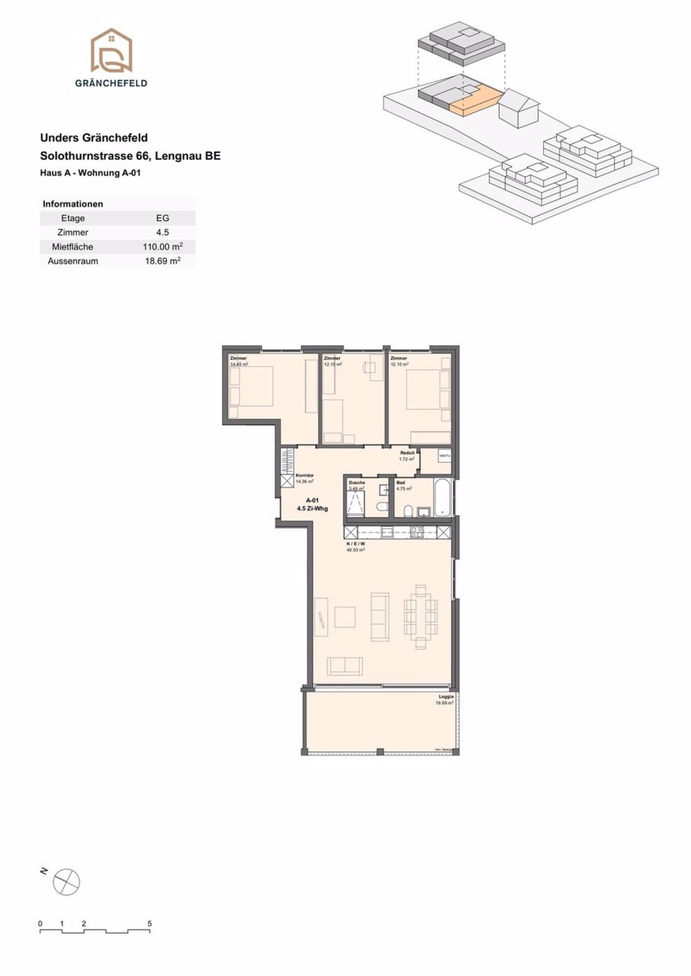4 ½ Zimmer-Wohnung in Lengnau Bern mieten - Bild 6