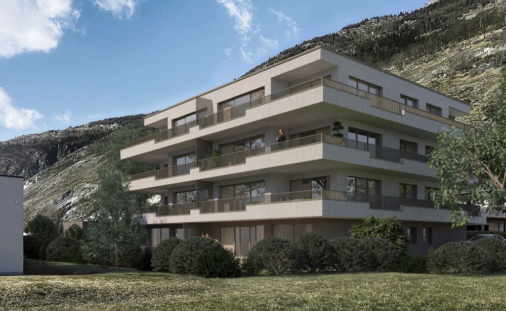 5.5-Zi-WHG - W6 im 2. OG der Überbauung «Däheimu» in Niedergesteln - Bild 3