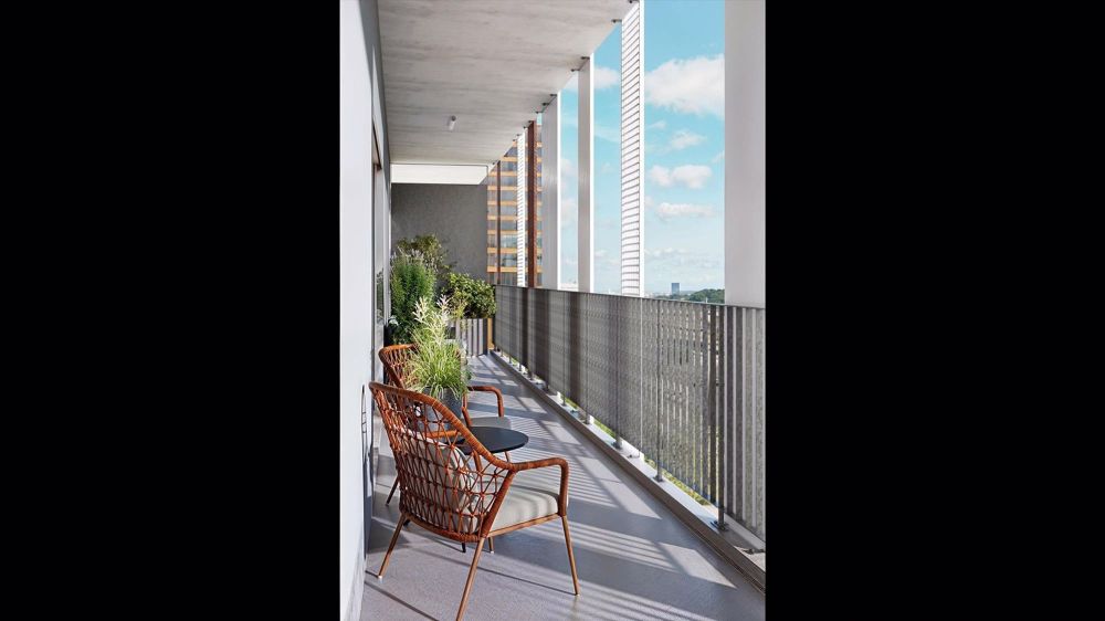 Erstbezug Co-Next: Zusammen. Leben. Muttenz - Balkon/Terrasse/Sitzplatz