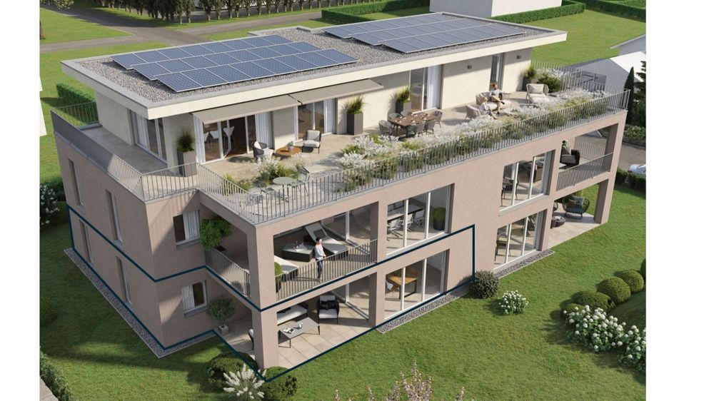 HELL, GERäUMIG UND MODERN MIT GROSSEM PRIVATGARTEN / WOHNUNG BS1 - Bild 1
